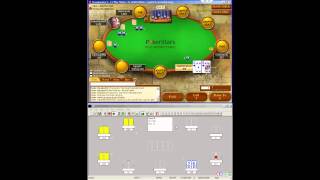 Poker Bot WarBot demonstration on Poker Stars [upl. by Ardene]