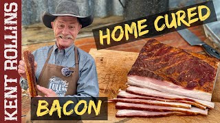 Easy Homemade Bacon  How to Cure Your Own Bacon at Home [upl. by Elatan]