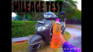 Honda Activa 125cc BS4 engine mileage testing 2018  Delhi DC RIDER [upl. by Artinak354]