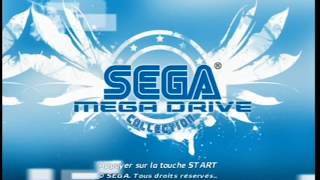 Ps2 Introduction du jeu quotSega Mega Drive Collectionquot de lediteur Digital Eclipse 2006 [upl. by Litnahc323]