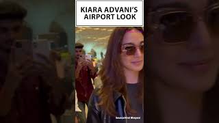 Kiara Advani Rocks Effortless Style at Airport  Video [upl. by Fishback728]