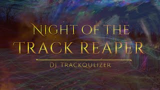 Night of the Track Reaper  Trackqulizer Dark Electro Techno amp Wave  MilkDrop Visuals AI Extended [upl. by Ycniuq]