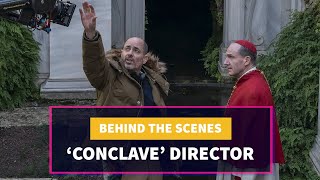 Director Edward Berger Reveals Ralph Fiennes amp Stanley Tuccis Interest In Catholic Cardinal Role [upl. by Vern]