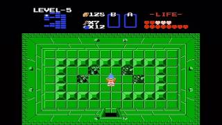 The Legend of Zelda NES Walkthrough Part 7  Level 5 quotLizardquot Dungeon Part 2 of 2 [upl. by Clementius538]