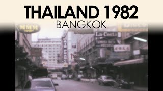 Archive footage of Bangkok in the 1980s  Thailand home movie film [upl. by Crysta771]