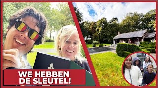 WE HEBBEN DE SLEUTEL ZO ZIET HET HUIS ERUIT HOUSETOUR 1  2212 [upl. by Marten785]