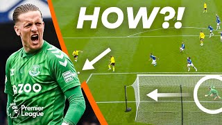 Goalkeeper saves that DEFY LOGIC  Premier League  Pickford De Gea Ederson amp more [upl. by Kask]