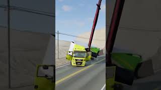 Dumper trucks vs giant hammer part608 shortvideo beamngdrive shorts truck india [upl. by Aniuqahs]