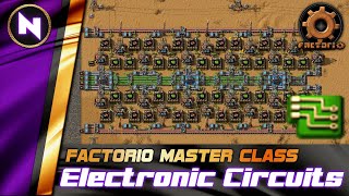 Upgradeable ELECTRONICGREEN CIRCUITS  Factorio 018 TutorialGuideHowto [upl. by Vanna]