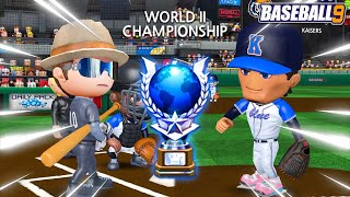 WORLD 2 LEAGUE CHAMPIONSHIP  Baseball 9 [upl. by Nial239]