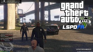 GTA 5  LSPDFR  EPiSODE 37  LETS BE COPS  AIRPORT PATROL GTA 5 PC POLICE MODS [upl. by Ulane382]