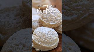 Snowball cookies are on the less sweet side and they pair perfectly with a cup of coffee [upl. by Aihsital409]