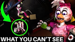 What FNAF Security Breach Hides Off Camera During the Animatronic quotDeathquot Cutscenes [upl. by Bess]