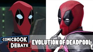 Evolution of Deadpool in Movies amp Cartoons in 7 Minutes 2018 [upl. by Adnawyek]