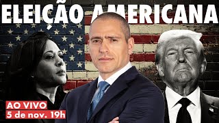 APURAÇÃO DA ELEIÇÃO AMERICANA  KAMALA HARRIS VS DONALD TRUMP  PROFESSOR HOC AO VIVO [upl. by Fairfield]