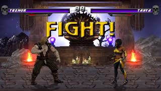 Tremor MKX vs Tanya MKX MKP ANNIHILATION [upl. by Yerxa]