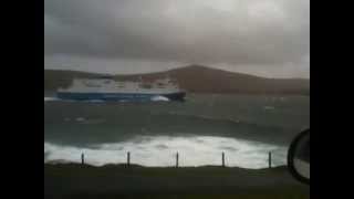 Northlink Shetland ferry hrossey [upl. by Nnayllek]