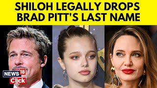 Angelina Jolie And Brad Pitts Daughter Shiloh Files To Drops Pitt From Last Name  G18V [upl. by Nerual126]