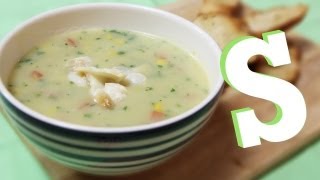 SMOKED HADDOCK CHOWDER RECIPE  SORTED [upl. by Eyanaj]