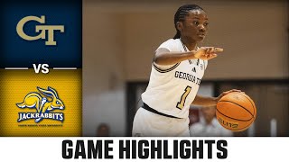 South Dakota State vs Georgia Tech Game Highlights  202425 ACC Womens Basketball [upl. by Eislel]