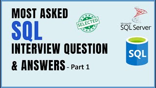 SQL Interview Questions amp Answers  Part 1 Query execution Order [upl. by Hanad]