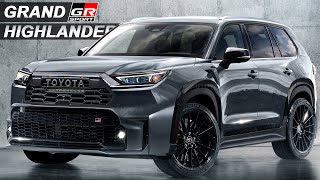 2025 Toyota Grand Highlander GR Sport  Most Powerful Toyota 8Seater SUV [upl. by Clemmy400]