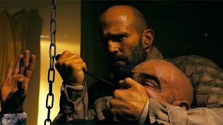 Jason Statham vs 4 Guys  The Beekeeper 2023  Movie Clip 4K [upl. by Ainez514]