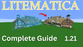 How to use Schematics in 121 update of Minecraft [upl. by Nahtanohj248]