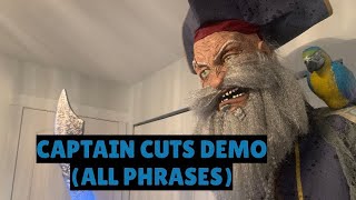 Home Depot 2024 Captain Cuts Demo all Phrases [upl. by Enilehcim]