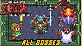 The Legend of Zelda A Link to the Past  All Bosses No Damage [upl. by Acsot16]