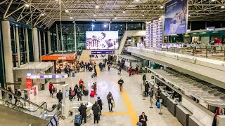 Leonardo da Vinci–Fiumicino Airport FCO in Rome Italy [upl. by Yejus]