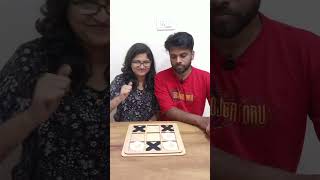 Viral TicTacToe Challenge 😂 shortsvideo husbandwifecomedy [upl. by Girand381]