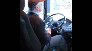 OC Transpo Singing Bus Driver  I Cant Stop Loving You [upl. by Ekard]