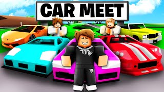 Everytime I Hosted a CAR MEET in Brookhaven RP [upl. by Aniloj]