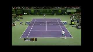 Federer vs BabyFederer  Identical Points [upl. by Zug]