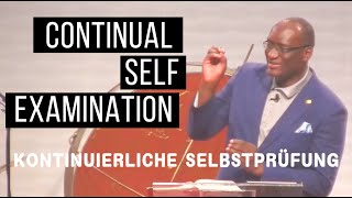 Continual Self examination  Kontinuierliche Selbstprüfung [upl. by Avert]