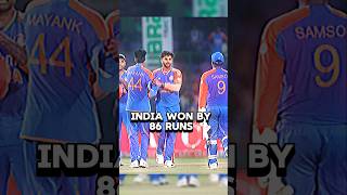 India vs Bangladesh 2nd T20  IND VS BAN  Highlights  cricket shorts indvsban [upl. by Slrahc]