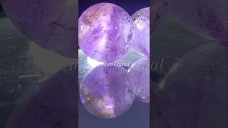 💜💛💜 😊ametrine amethyst citrine crystals sphere kristal amarebdg [upl. by Burkley]