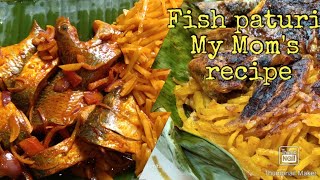 Fish paturi recipe using banana leaf by my Mothervillage style delicious food recipe [upl. by Eboh]