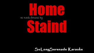 Staind  Home Karaoke Version [upl. by Wenona456]