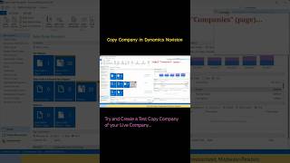 Copy Live Company in Dynamics Navision copy company dynamicsnav [upl. by Ahsekel599]