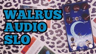 Walrus Audio Slo  On Bass  Theo and His Pedals [upl. by Fennessy]