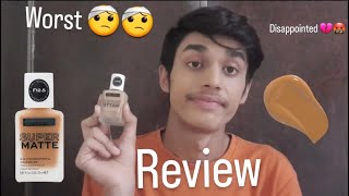 Makeup Revolution Relove SupermatteFoundation Review relove foundation rajatjamdagni [upl. by Intisar397]