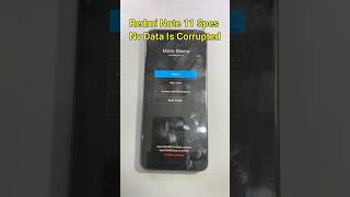 Redmi Note 11 Spes Nv Data Is Corrupted [upl. by Ahsam]