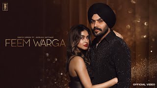 Feem Warga  Official Video  David Singh ft Gurlej Akthar  New Punjabi Songs 2024 [upl. by Ayvid185]