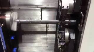 Murata ML400 LT2  Twin Turret Shaft Turning Lathe [upl. by Stringer]