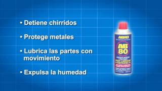 Lubricante antioxido penetrante ABRO AB80 [upl. by Hirz]