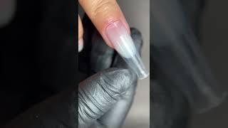 GEL NA TIP PERFEITA  unhas funny nailart oquemefazbem unhasdecoradas tips shorts tiktok [upl. by Nylcaj]