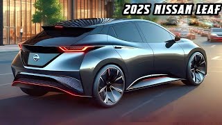 ALL NEW 2025 Nissan Leaf Official Reveal  FIRST LOOK [upl. by Nirat]