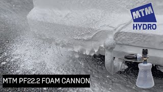 I Tested MTM pf222 Foam Cannon on MAX SETTINGS and Got THICK FOAM [upl. by Mongeau662]